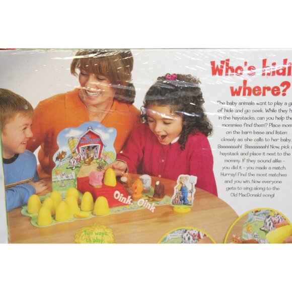 2003 NEW Old MacDonald Farm Game Storybook Nursery Rhyme Preschool Factory Seal - Picture 4 of 9